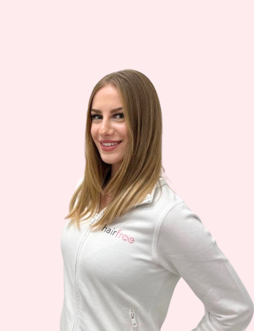 hairfree Mitarbeiterin Larissa Landshut