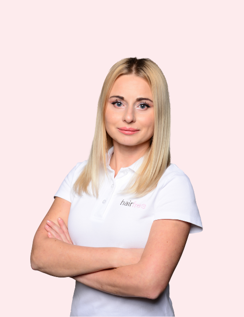 hairfree Mitarbeiterin Erlangen