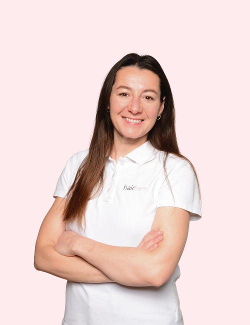 hairfree Mitarbeiterin Erlangen