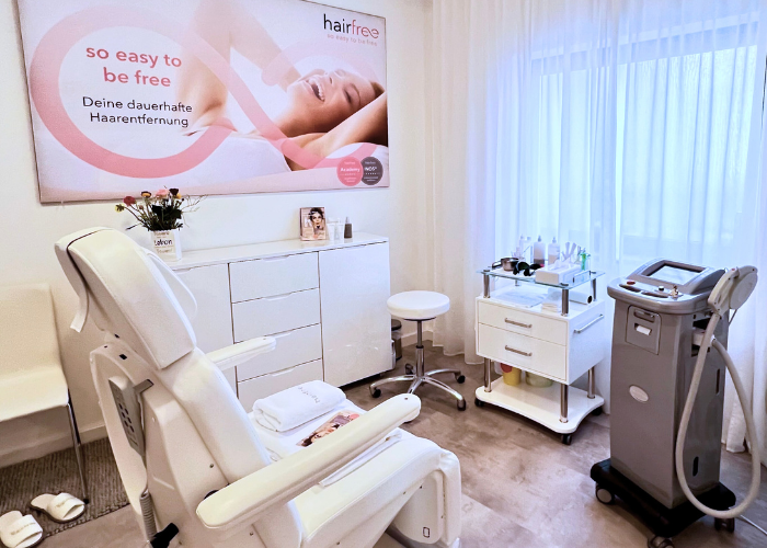 hairfree Lounge Gerolzhofen Behandlungsraum