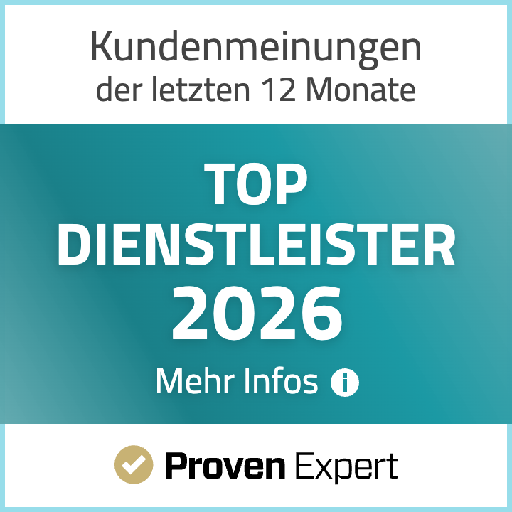 award-2 ProvenExpert Top Dienstleister Siegel 2025